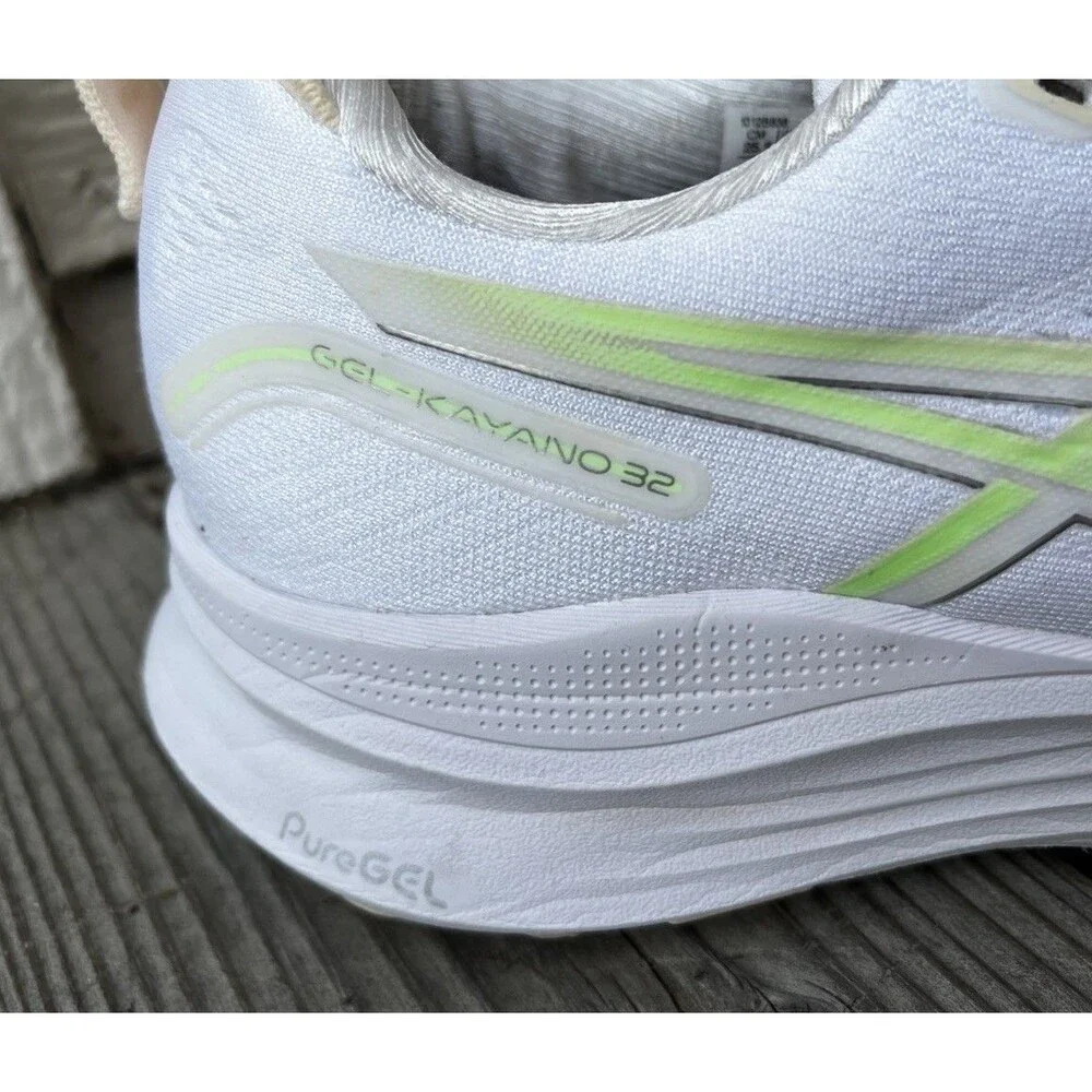 Asics Gel-Kayano 32 Women's 8.5 Running Shoes 1012B838 White/Seashell